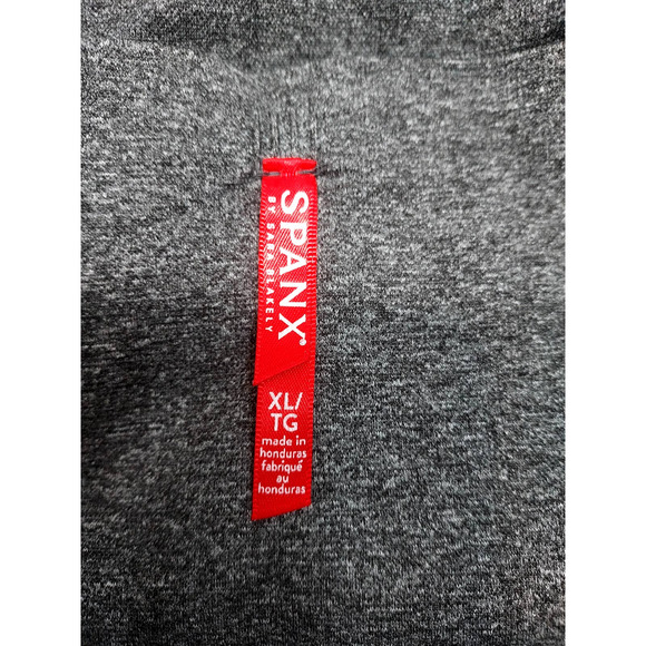 SPANX Gray Heather Capri Trendy Slimming Leggings Size XL - Picture 4 of 11